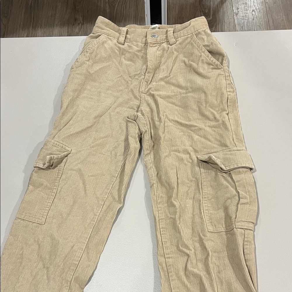 Full Tilt Women's Tan Cargo Pants